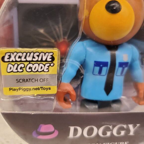PIGGY Doggy Action Figure 3.5 Buildable Toy Series 2 Includes DLC Code Police - Picture 3 of 7